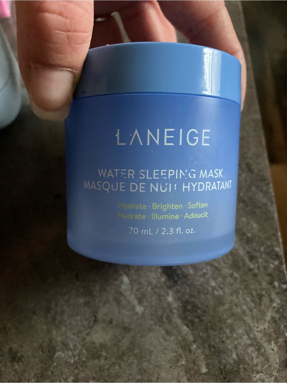 LANEIGE Water Sleeping Mask - Light Blue Jar